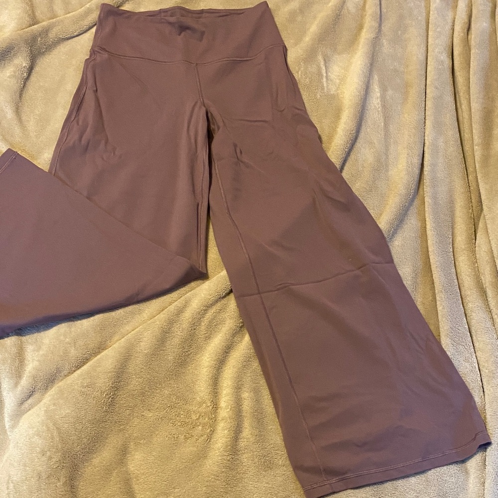 Athleta Lavender Wide-Leg Pants